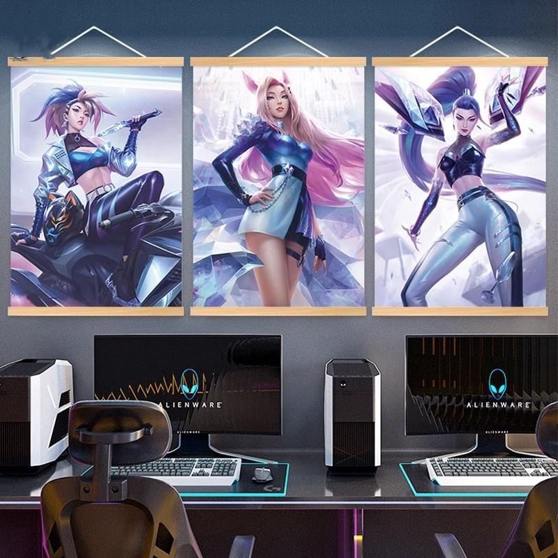 英雄联盟大竖版海报LOL卧室墙贴