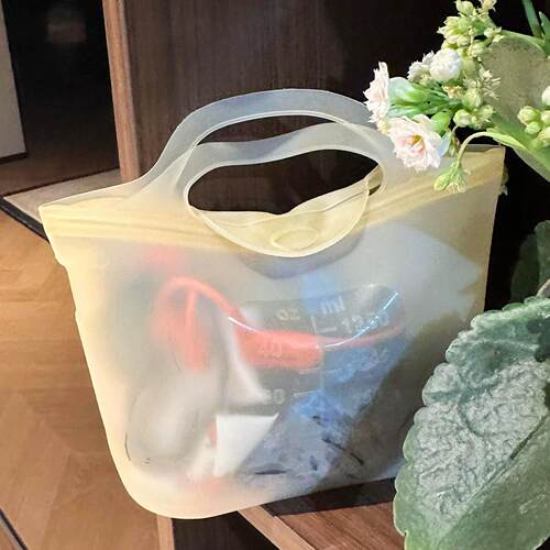 防水游泳包硅胶大容量干湿分离手提包泳镜泳衣透明防潮便携收纳包