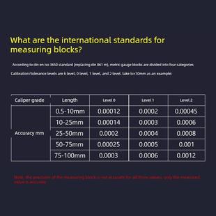 量块标准块单个standard块规校队块千分尺高速钢高精密测量校准块