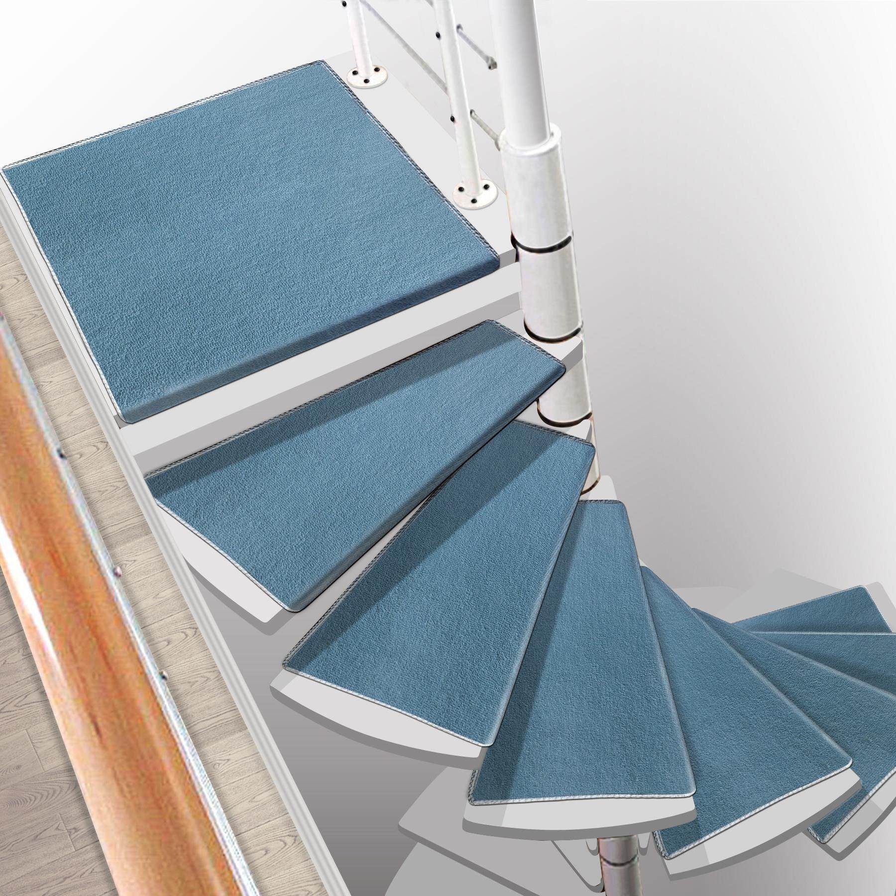 简约自吸防滑楼梯垫旋转楼梯地毯实木钢木铁艺螺旋复式楼梯踏步垫,居家布艺,楼梯垫,淘宝优惠券,粉丝福利购,淘宝优惠卷