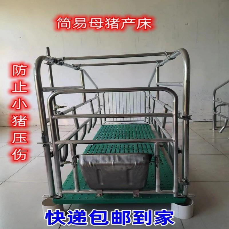 养殖猪床场分娩落地oxp式产位床床母猪产简易产床猪笼定栏带板落
