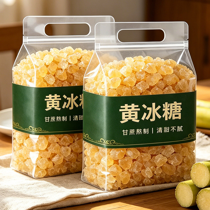 【约500克】黄冰糖多晶老冰糖块