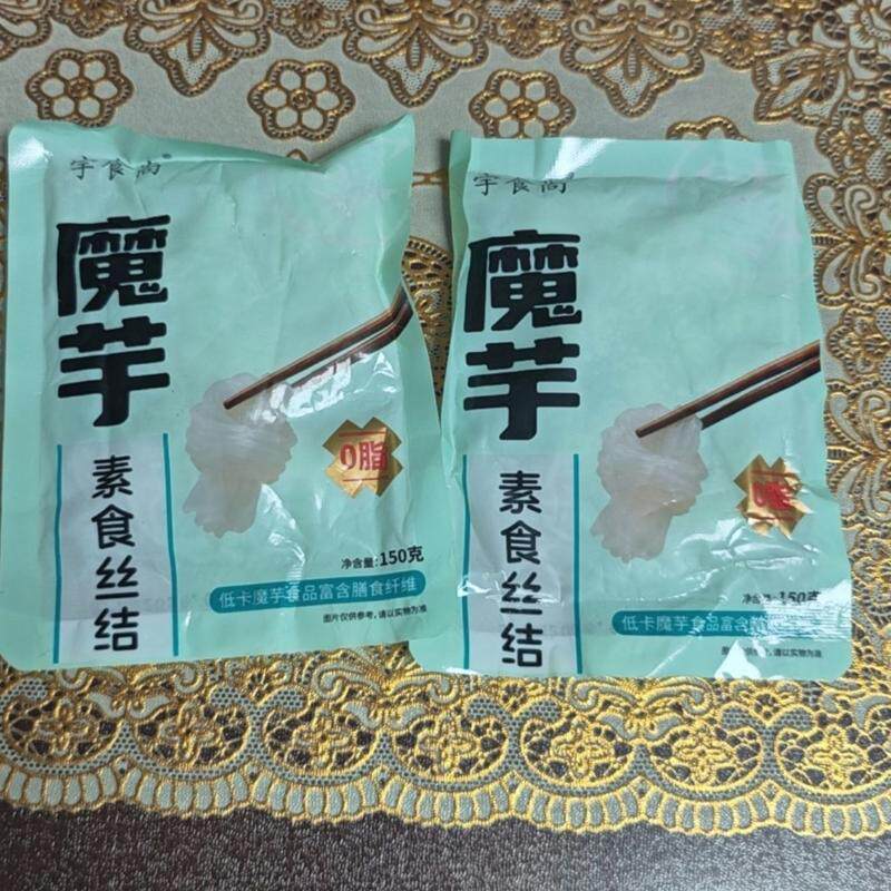 魔芋丝结0脂低卡方便速食食品免煮商用火锅食材配菜关东煮