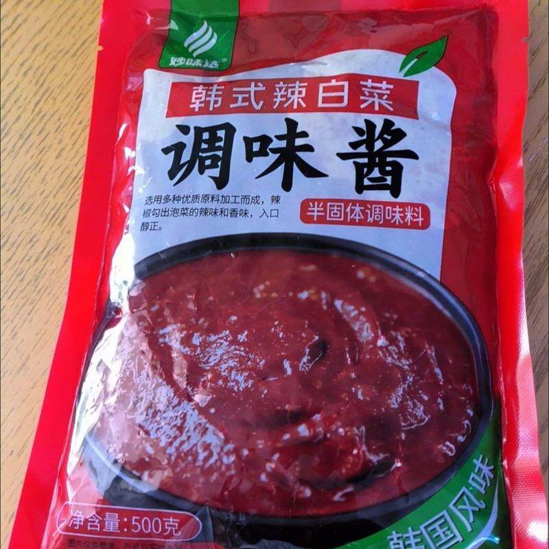 辣白菜酱料专用朝鲜族辣酱韩式泡菜腌料100g辣白菜腌制专用酱500g