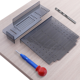 柜门拉手定位器门把手开孔划线器抽屉门定位板木工拉手安装 辅助板