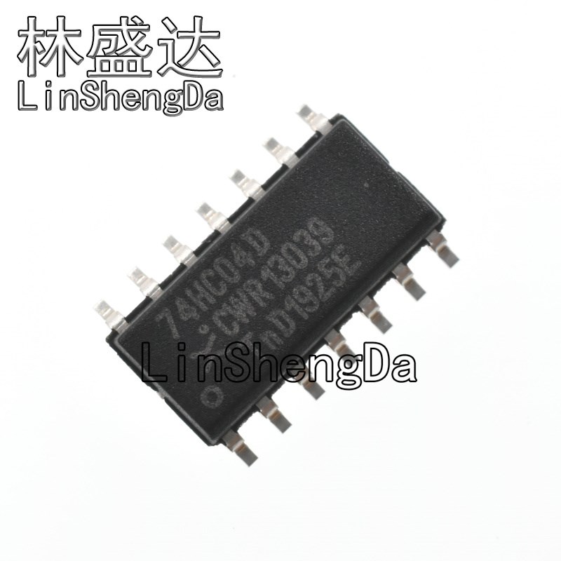 原装进口 74HC04D 贴片 SOP-14 六路反相器 贴片逻辑芯片 74HC04