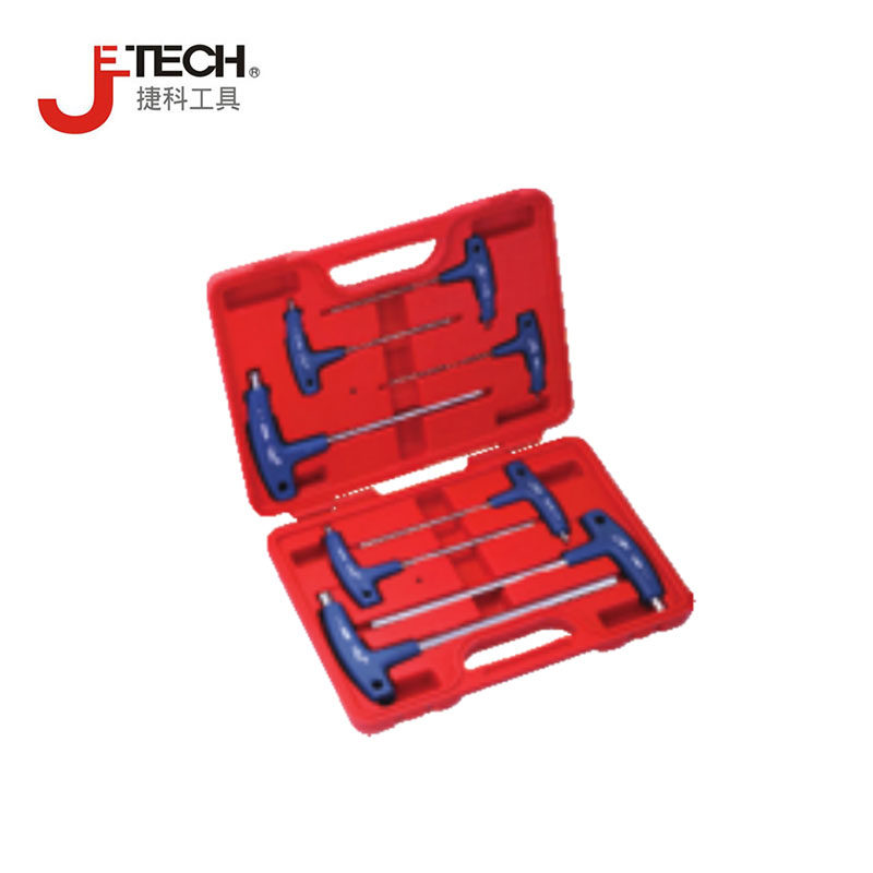 【JETECH 捷科工具】T型内六角扳手扳手套装 TPS-8S
