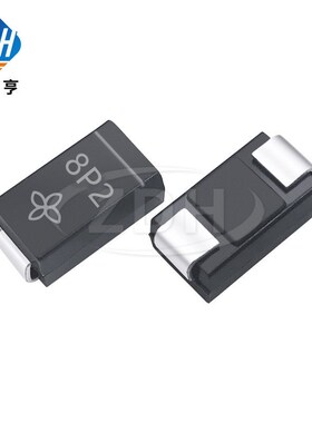 贴片稳压二极管 SML4738A DO-214AC 丝印8P2 1W 8.2V SMA