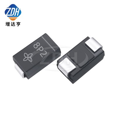 贴片稳压二极管 SML4738A DO-214AC 丝印8P2 1W 8.2V SMA