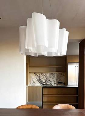 法式中古设计师logico餐厅吊灯简约客厅灯别墅云朵玻璃卧室主灯