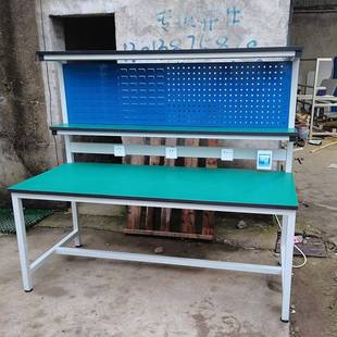 台车带抽屉挂板工具桌 防静电工桌作台配工厂打包001间工作台装