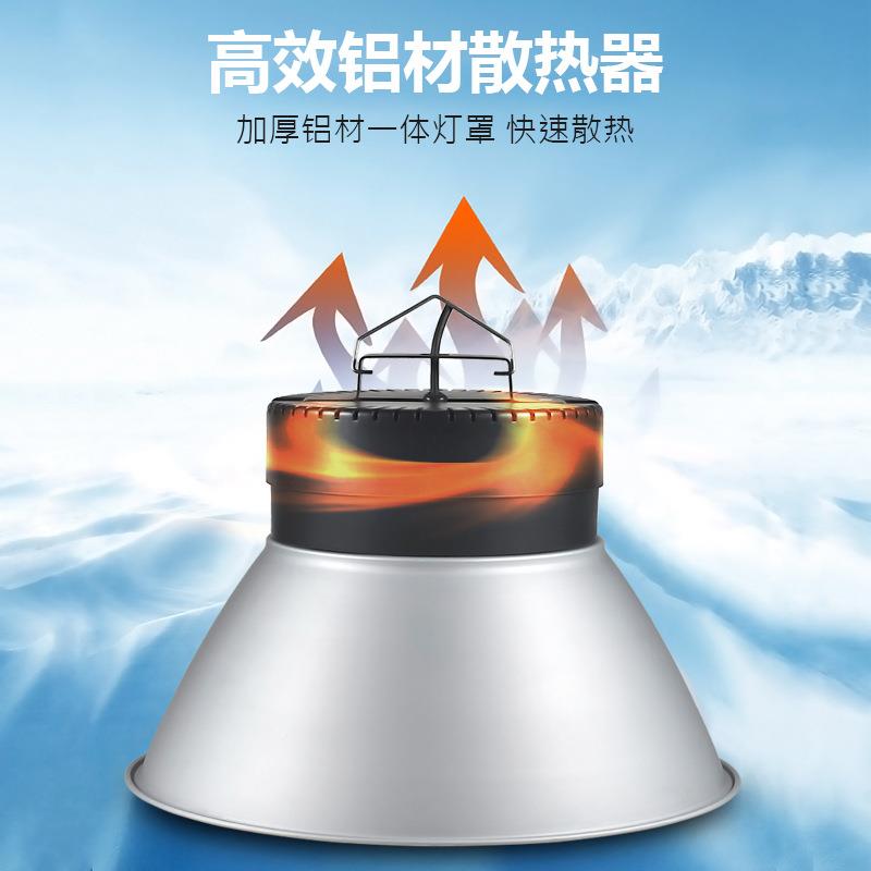 LED工吊馆矿灯SOM厂房车间照明灯超亮篮球体场灯室内育防眩天棚灯