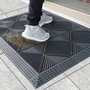 外室防滑入蹭土进门地垫户门前门口脚垫塑料门垫户外水商用001防