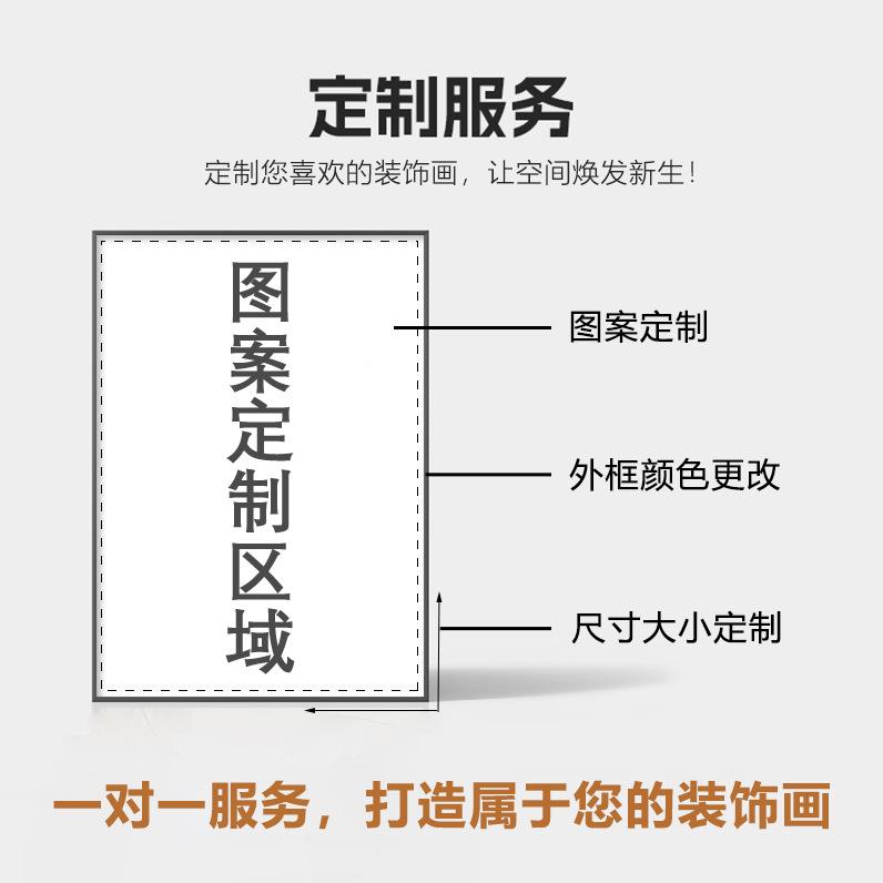 进现代约抽象门玄店关简装饰画YAY-2022酒公寓巨幅挂画过道楼梯间图片