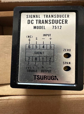 议~TSURUGA DC TRANSDUCER 7512 751