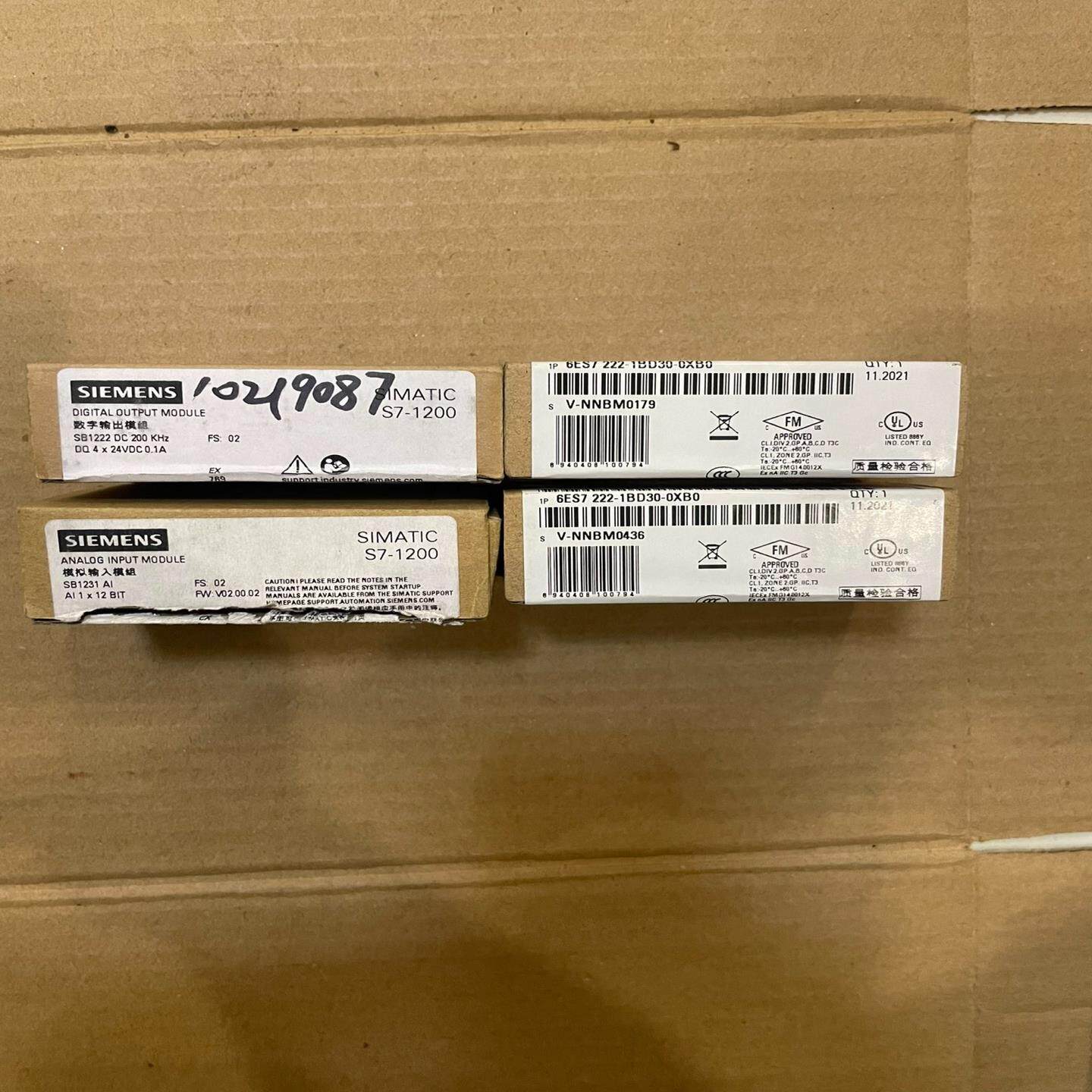 S7-1200 222-1BD30-0XB0，实图拍摄(崽崽配件）