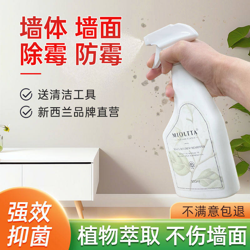 墙体墙面除霉剂墙壁防霉去霉斑霉菌清洁处理发霉清除去霉喷雾家用