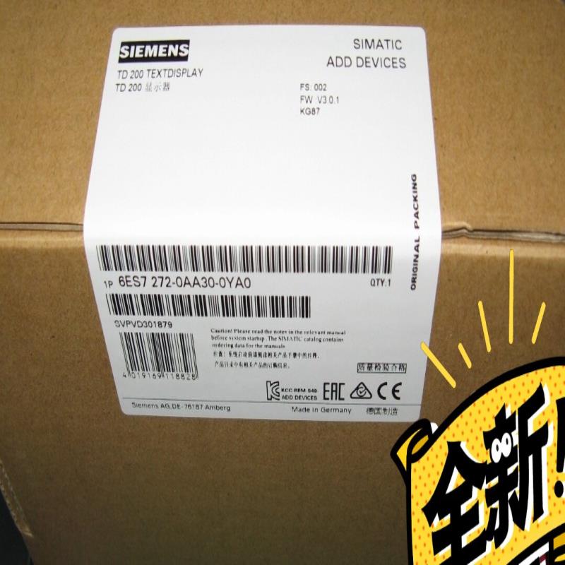 全新未开封6ES7272-0AA20-0YA0 产品质保一年~议价