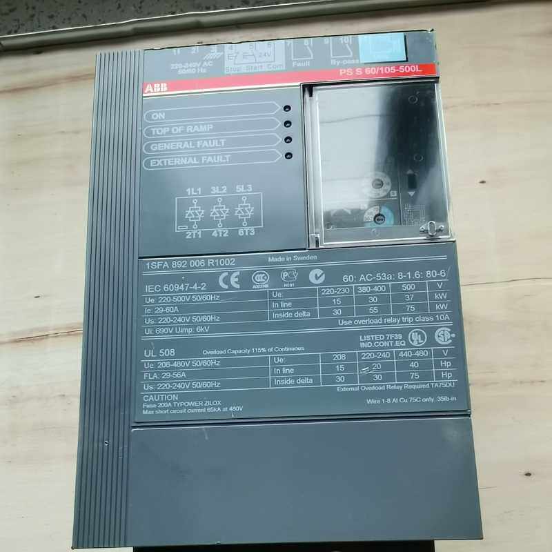 ABB软启动  PSS60／105－500L  30Kw工程【鑫鑫商铺】