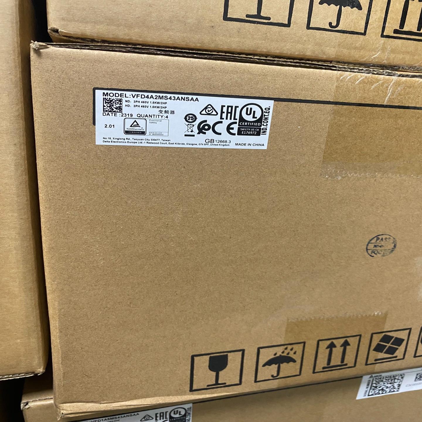 台达变频器VFD4A2MS43ANSAA 1.5KW(崽崽配件）