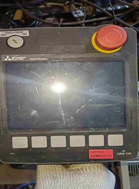 三菱机器人触摸屏GT1455HS-QTBDE成色很议价