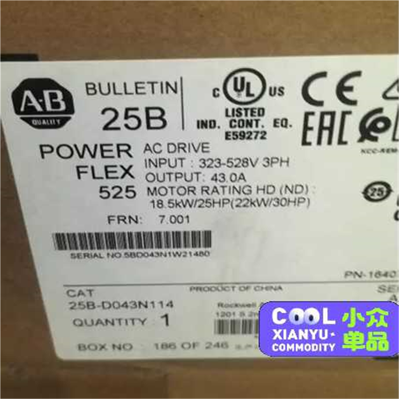 【顺庆】[钉子]罗克韦尔25B-D043N114模块，有需要的找我。【议价