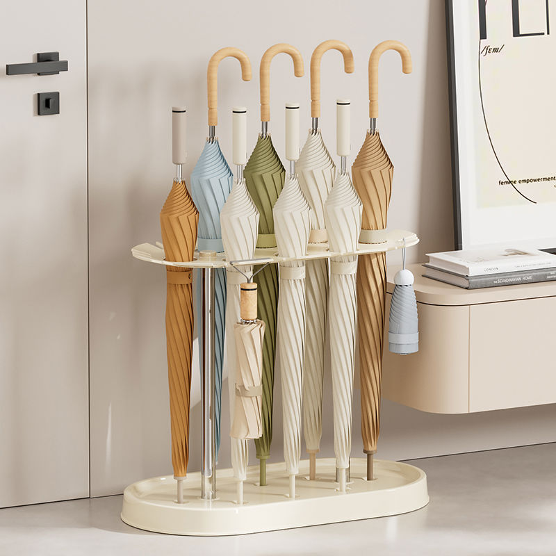 雨伞收纳架家用门后放伞棒球收纳伞具沥水置物架创意多功能球拍架