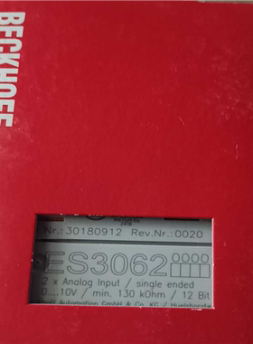 BECKHOFF倍福ES3062议价