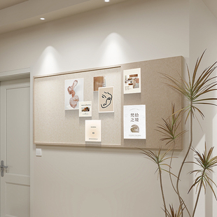 墙面装饰毛毡板墙贴照片墙高级感愿景板相片展示墙板背景板粘板墙