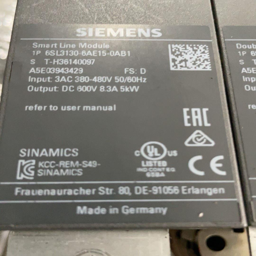电源模块 6SL3130-6AE15-0AB1 成色很~议价