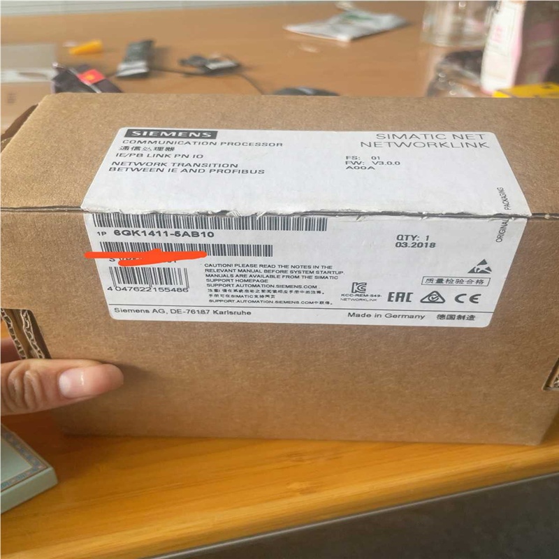 6GK1411-5AB01仅开封,里外序列号一致,需要联系(夫美商行)