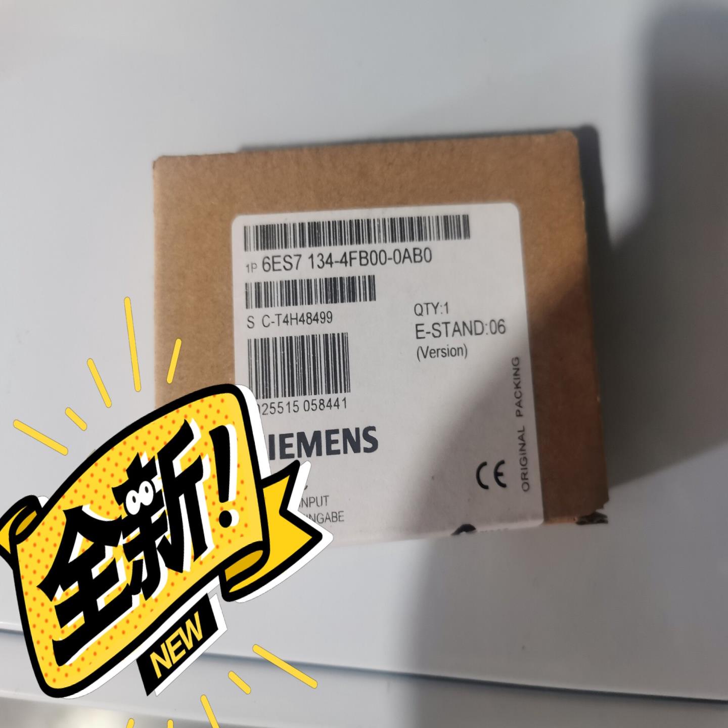 全新原装未开封6ES7134-4FB01-0AB0产品质保一~议价