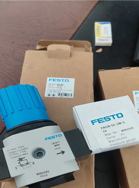 议~压力表FESTO减压阀、订货号8002291、型号LR-3/