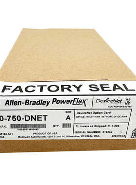 20-750-DNET变频器部件罗克韦尔Allen-Bradley20750DNET（卡套电