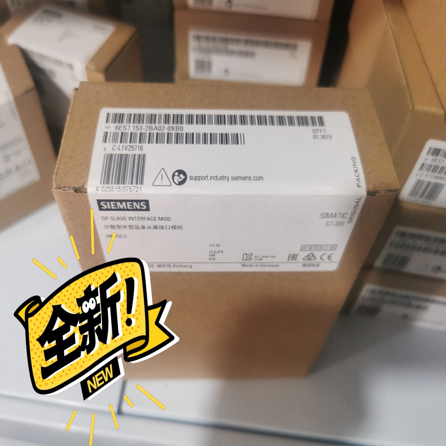 全新原装未开封6ES7153-2BA02-0XB0现货当天发~议价