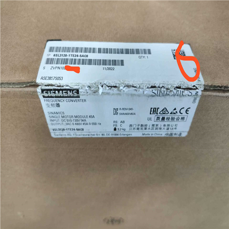 6SL3120-1TE24-5AC0~议价