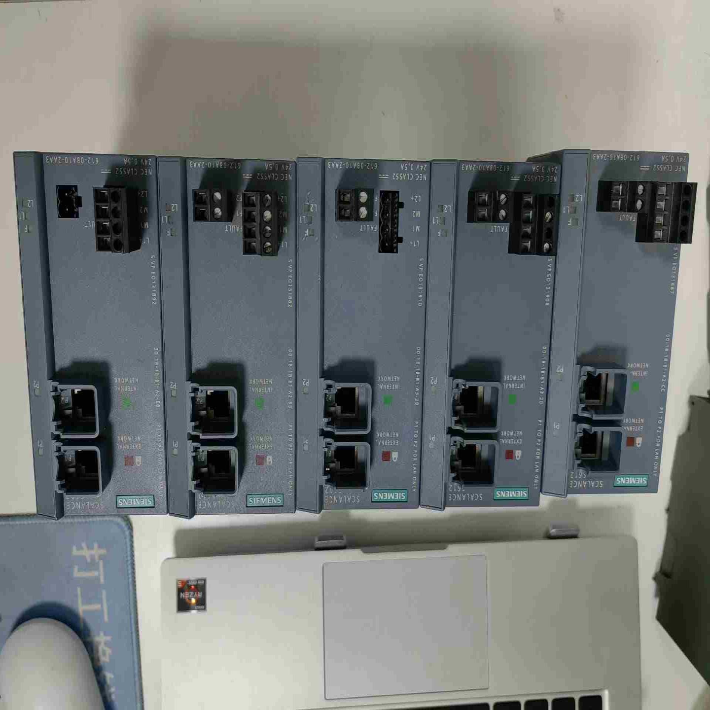 西门子隔离交换机6GK5 612-0BA10-2AA3成色不（瓠子电子）
