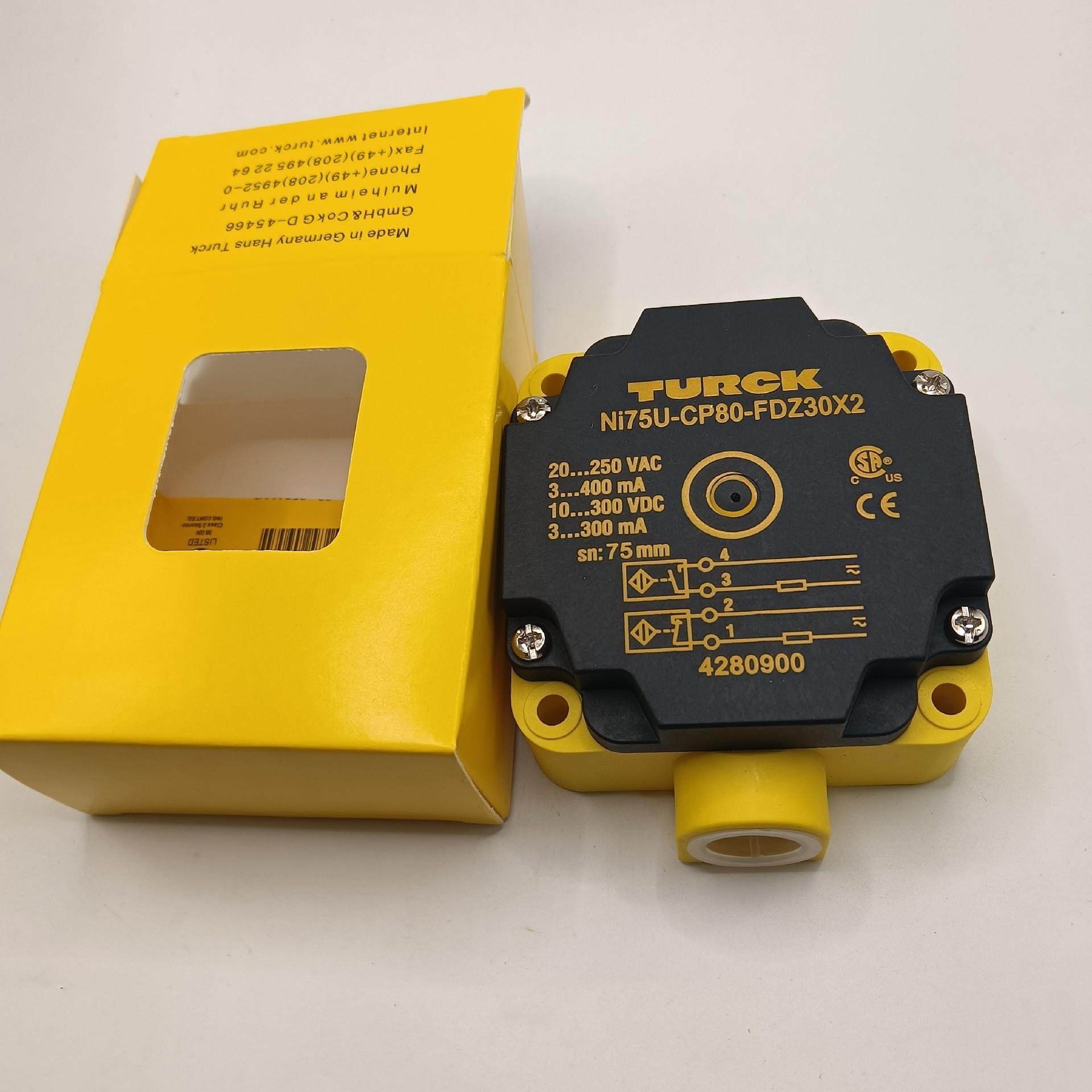 （议价）图尔克接近开关传感器NI75-CP80-FDZ30X2原