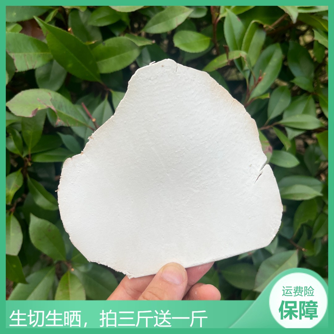 岳西茯苓大别山岳西茯苓生切生晒茯苓精选大薄片薄片色根色斑无硫