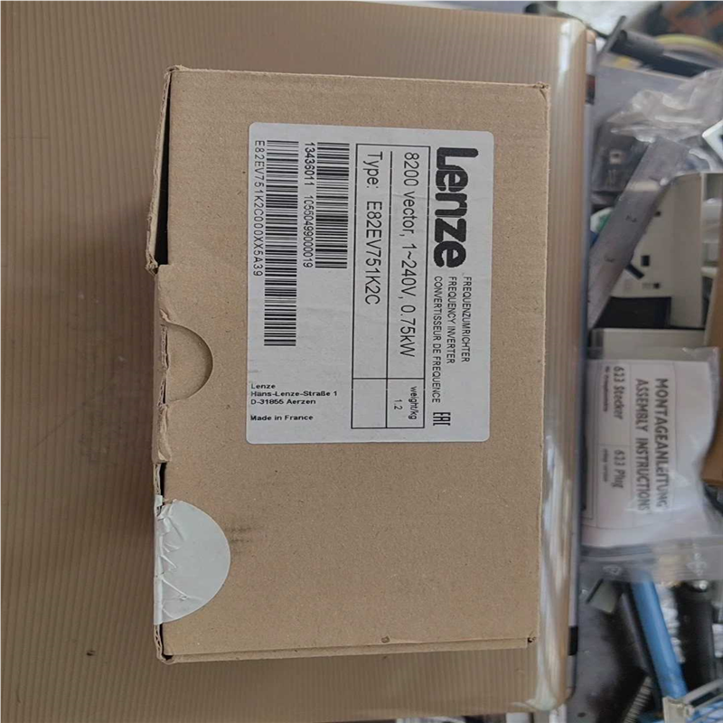 伦茨变频器E82EV751K2C，全新原装未拆封~议价
