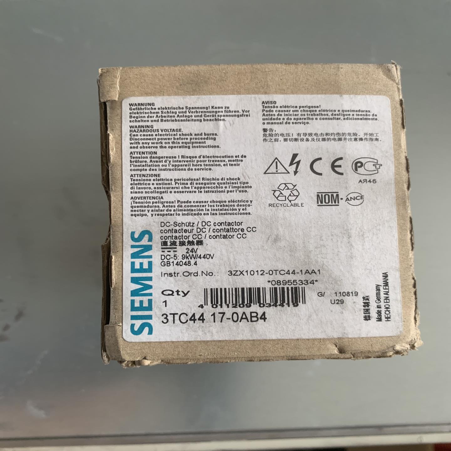 3TC4417-0AB4 仅开封 余货（憨憨电子）