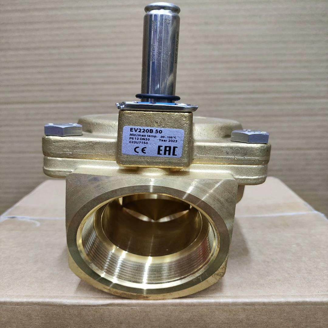 议~Danfoss丹佛斯EV220B先导式两位两通电磁阀032U