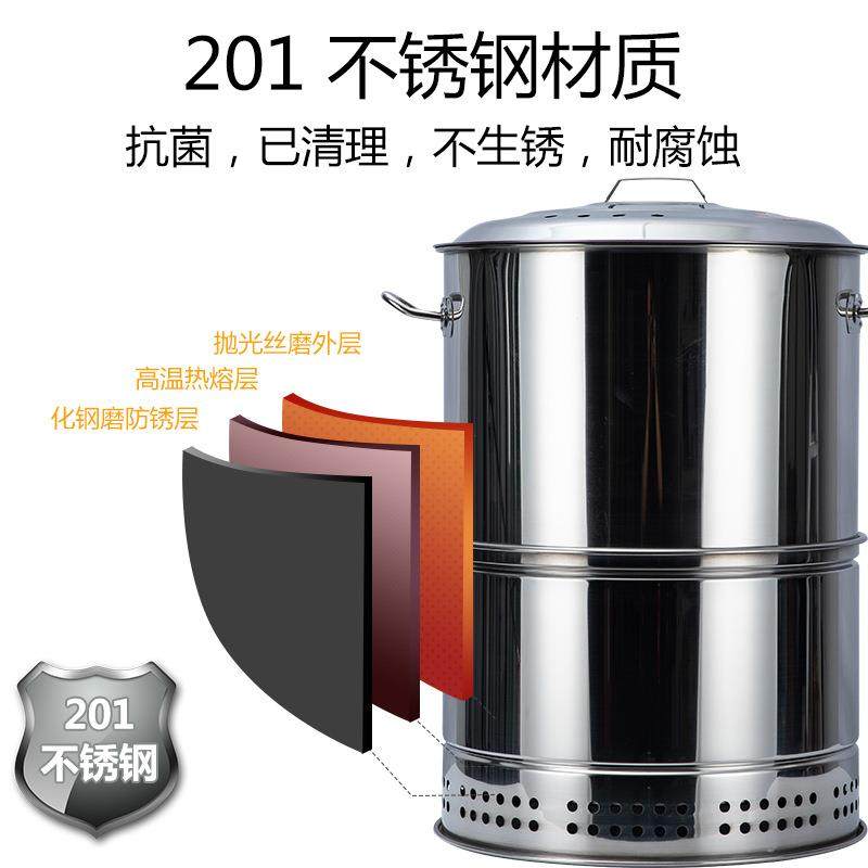 烤鸡炉内无烟烧烤炉户外肉吊家炉用室碳烤炉GIS木炭烤便携庭院烧