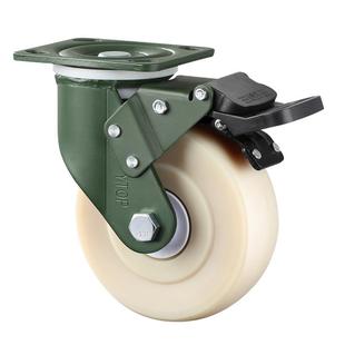 刹车轮固定 68尼龙MC优质万向寸 YTOCEPP卓烨锰钢脚轮224C重型