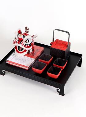 新式托盘合装套摆件样板房售楼处中现代茶室办公室组茶MC-TY-58具