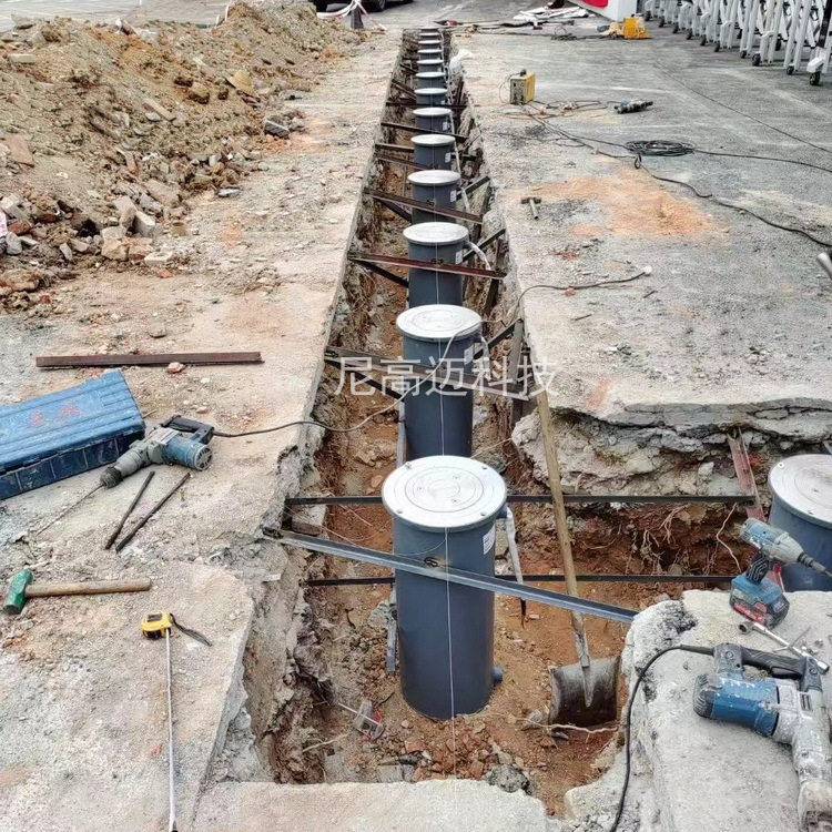 不锈钢防冲撞液压升降路障