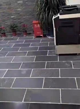 室外外石天防然DD102041滑庭院地铺露台青石板户院子花园砖阳台别