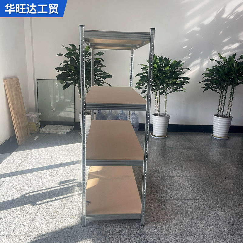 大型仓储货架置物架室内地下室超市仓库展示架电商落地收纳架铁架