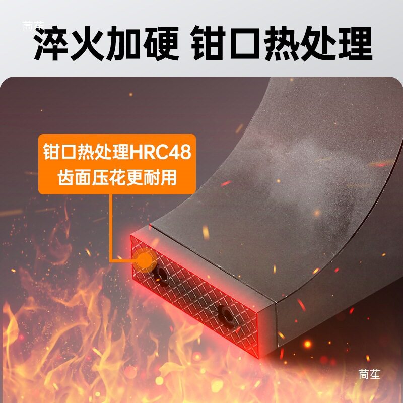 高单向重型蛤蟆钳铣床磨床钻床工业级虎钳侧面固定夹具平口钳