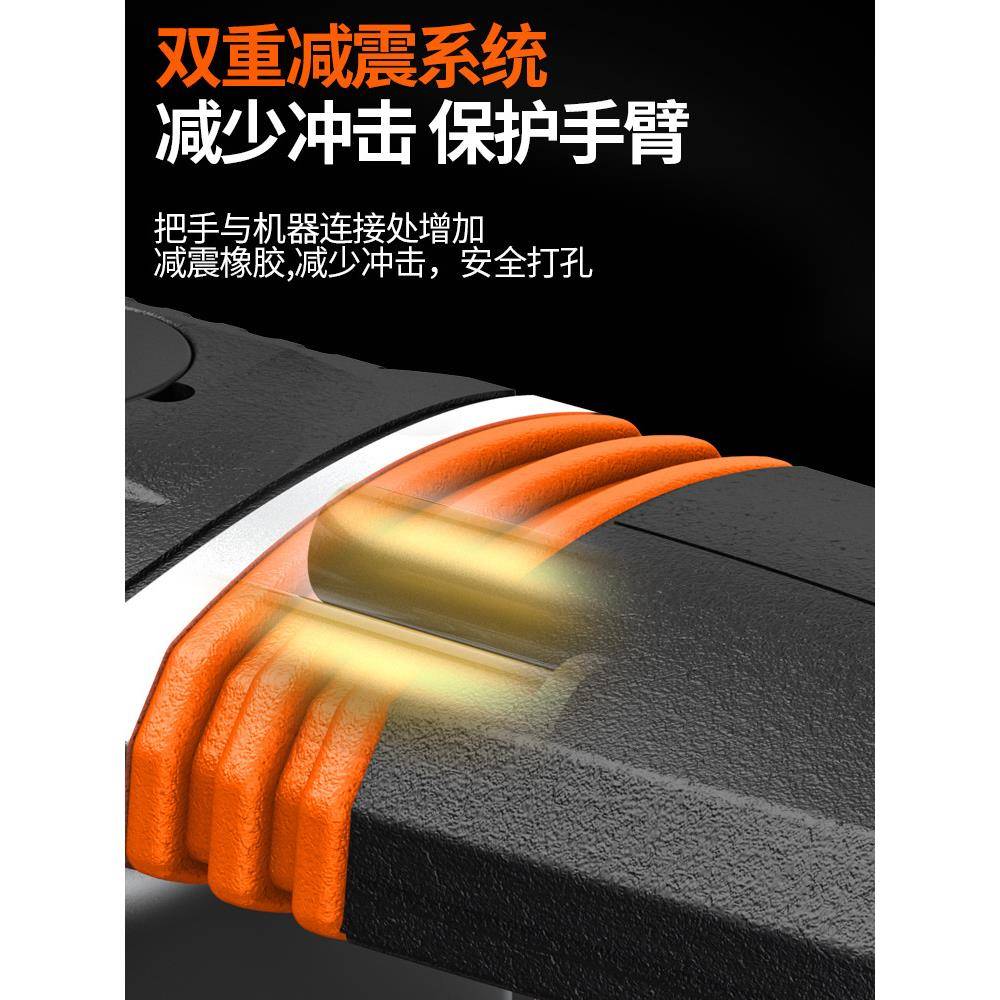 奈尔大功汇59005218率电电镐单用重型拆墙破碎工业级插墙打线混槽